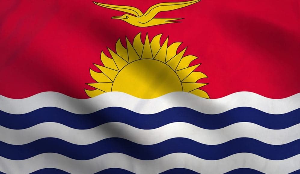 Países com Aves em suas Bandeiras Nacionais Kiribati