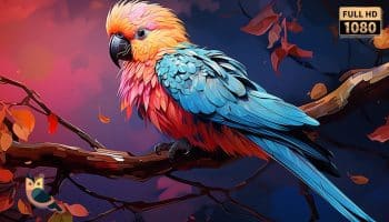 passaros com as penas mais coloridas